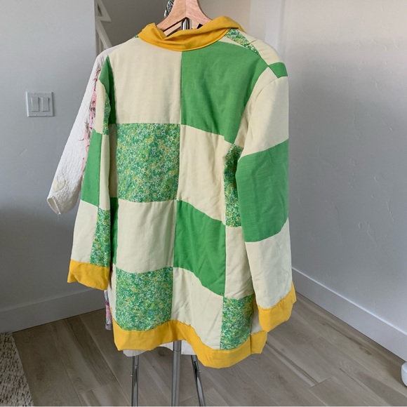 Colorful Patchwork Quilted Jacket - Picture 2 of 7